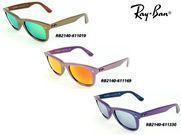 Ray-Ban Original Wayfarer Cosmo Flash Lens Sunglasses