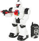 Walking Remote Control Shooting Robot Police Toy