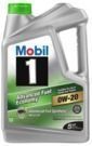 Mobil 1 5-Qt. Advanced Fuel Economy Full Synthetic Motor Oil