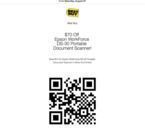Best Buy - $70 Off Epson WorkForce DS-30 Portable Document Scanner (Printable Coupon)