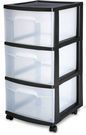 Sterilite 3-Drawer Cart