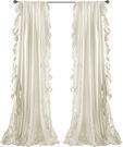 Ruffle Rod Pocket Curtain Panels - 2 Pack