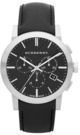 Burberry Men's Chronograph Leather Strap Watch