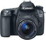Canon EOS 70D Digital SLR Camera Body + 18-55mm IS STM Lens