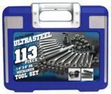 Ultra Steel 113-pc Mechanics Tool Set