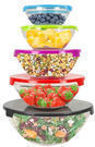 Home Basics 10-Piece Glass Mixing and Storage Bowl Set
