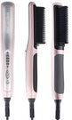 KINGDOMCARES Hair Straightener Brush Hot Pink