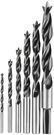 6-Piece DeWALT High-Speed Steel Brad-Point Drill Bit Set