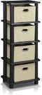 Furinno LACi 4-Bin System Rack