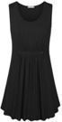 Bebonnie Women's Sleeveless Ruffle Front Tunic Shirt