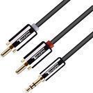 Tendak 3.5mm to 2 RCA Male to Male 3.3-Foot Connectors Cable