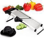 Sterline Adjustable Stainless Steel Mandoline Slicer