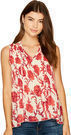 Romeo & Juliet Couture Floral Pleat Top