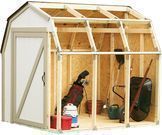 Hopkins 2x4 Basics Shed Kit with Barn Style Roof