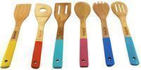 CookNCo 6 Piece Bamboo Utensil Set