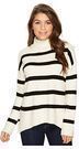 Romeo & Juliet Couture Stripe Turtleneck Sweater