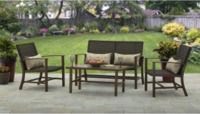 Better Homes and Gardens Tyne Creek 4-Piece Conversation Set