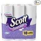 Scott Extra Soft Large Toilet Paper 18-Roll 2-Pack
