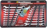 GearWrench 20-Pc Combination Ratcheting Wrench Set