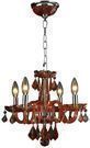 Worldwide Lighting Clarion 4-Light Crystal Chandelier