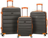 Rockland 3-Piece Carnival Hardside Spinner Set