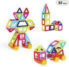 Theefun 82 Pieces Mini Magnetic Blocks Set