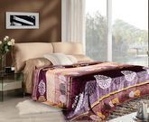JML Plush Flannel Fleece Bed Throw King Size Blanket