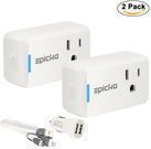 Epicka WiFi Mini Smart Plug 2-Pack with Voice Control