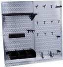 Wall Control Galvanized Steel Pegboard Tool Organizer