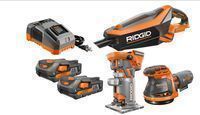 Ridgid 18-volt GEN5X Cordless Lithium-Ion 3-Tool Combo Kit