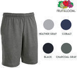 6x Fruit of the Loom Men's Moisture Wicking Jersey Shorts