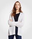 Lantern Sleeve Open Cardigan