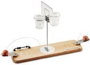 Studio Mercantile Basketball 2-Player Wood Shots Game