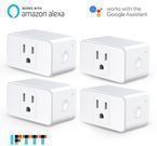Meross WiFi Smart Plug Mini (4 Pack)