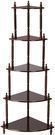 Frenchi Home Furnishing Cherry 5-Tier Corner Stand