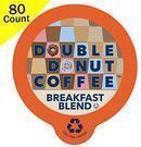 Double Donut Breakfast Blend Coffee K-Cup 80-Pack