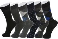 Alpine Swiss 6-Pack Dress Socks