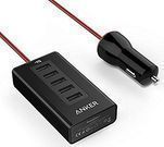Anker 50W 5-Port USB Car Charger