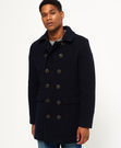 Superdry Mens Remastered Bridge Coat Super Dark Navy