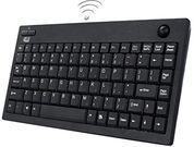 Adesso 2.4 GHz RF Wireless Trackball Keyboard (WKB-3100UB)