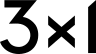 3x1 NYC